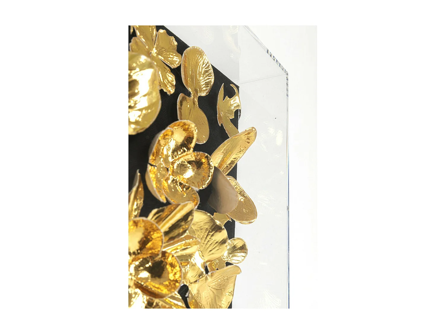 Cadre décoratif Gold Flower 60x60cm