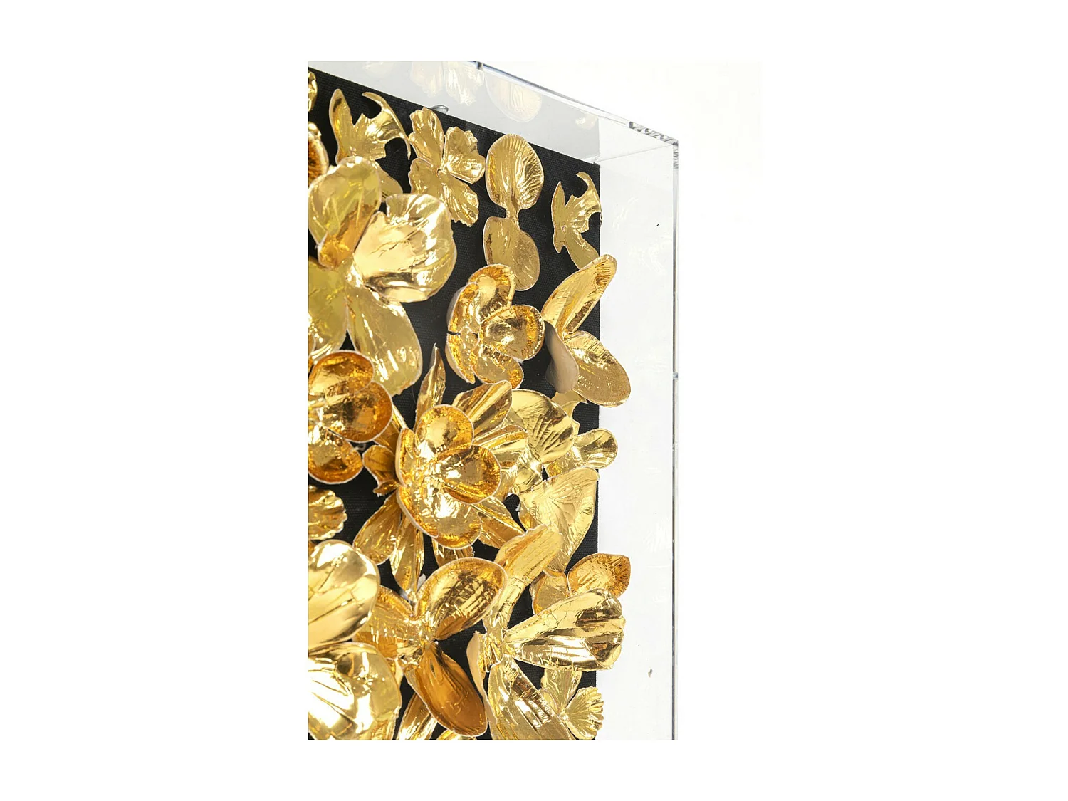 Cadre décoratif Gold Flower 60x60cm