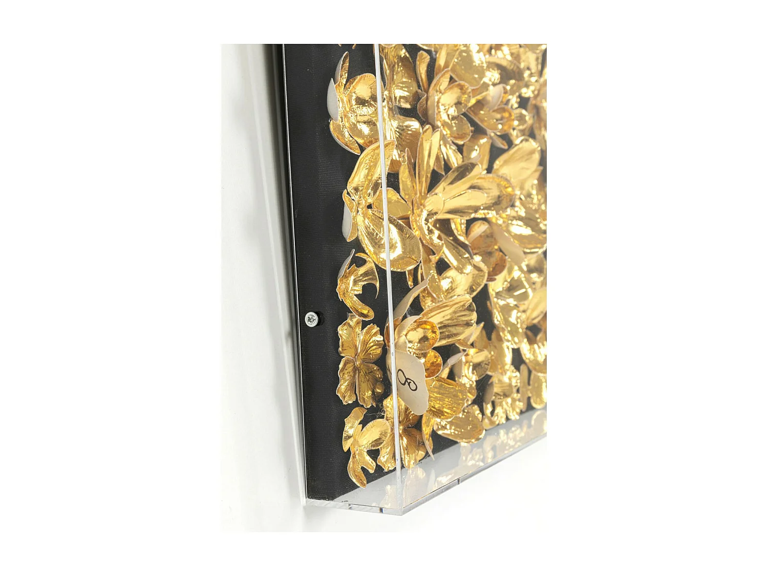 Cadre décoratif Gold Flower 60x60cm