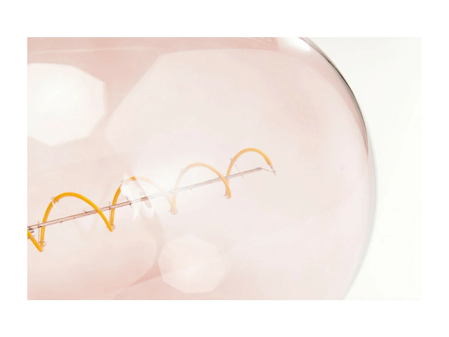 Ampoule Spiral LED Rose