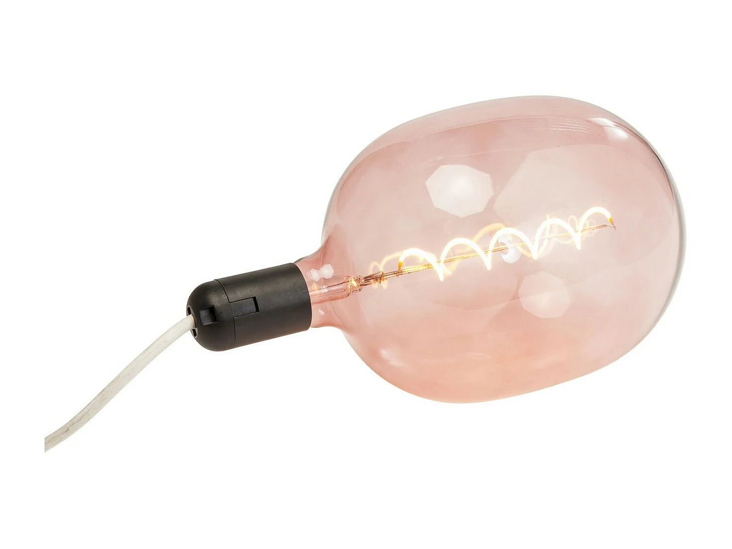 Ampoule Spiral LED Rose