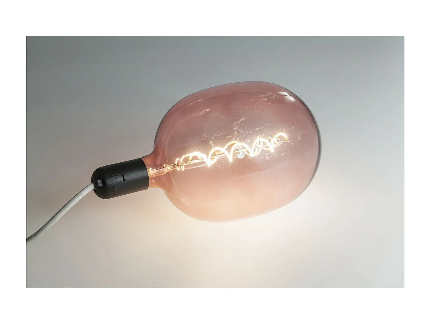 Ampoule Spiral LED Rose