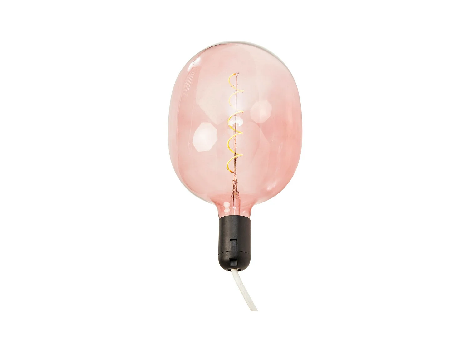 Ampoule Spiral LED Rose