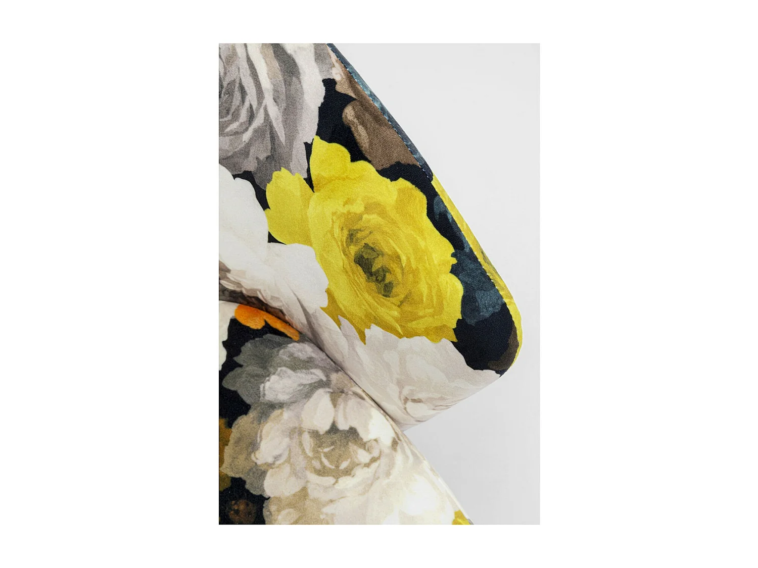 Armlehnstuhl Peony Flower Gelb