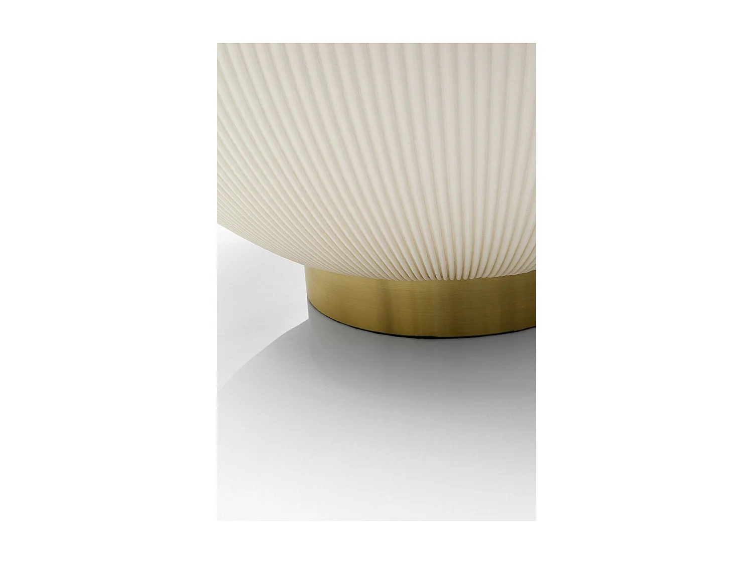 Table basse Endless Vegas blanc Ø71cm