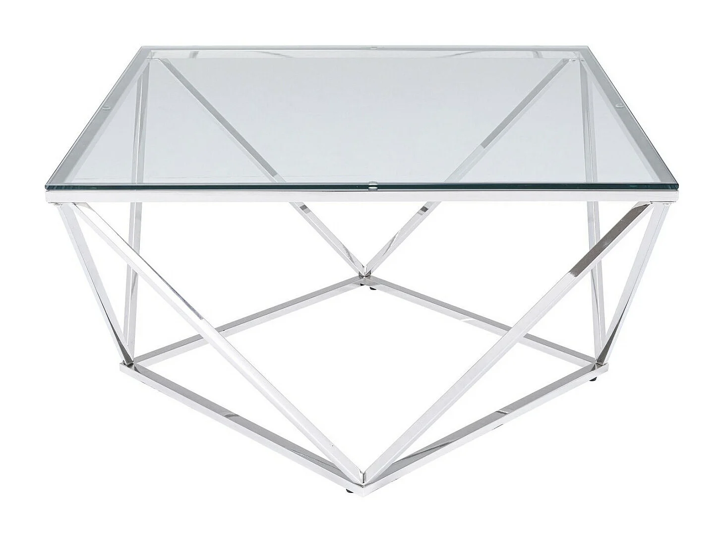 Couchtisch Cristallo 80x80