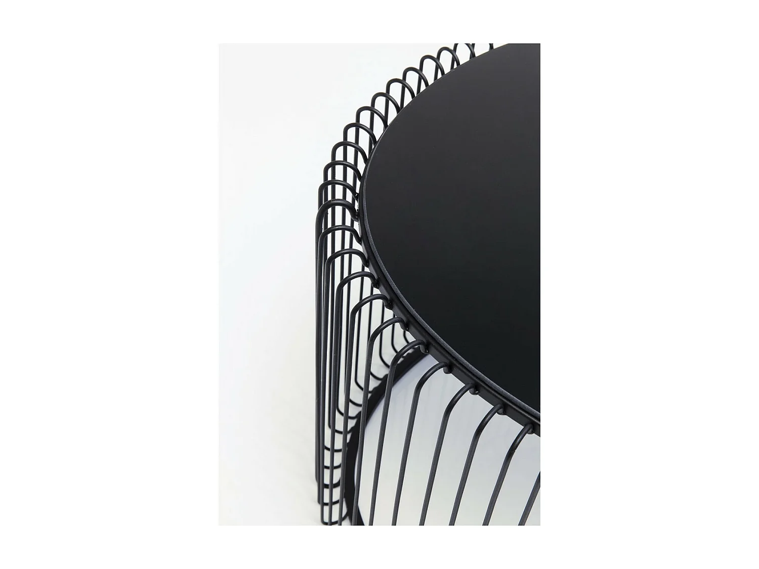 Couchtisch Wire Uno Schwarz 60x90cm