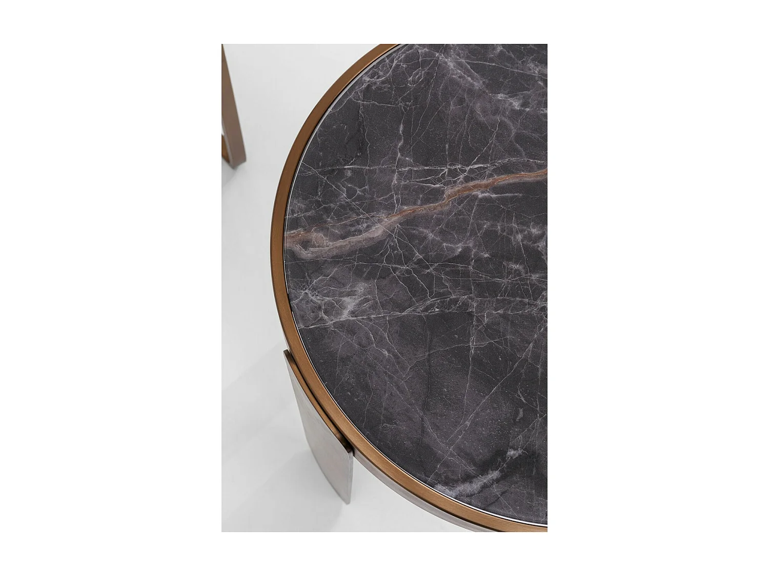 Table basse Perelli laiton (3/set)