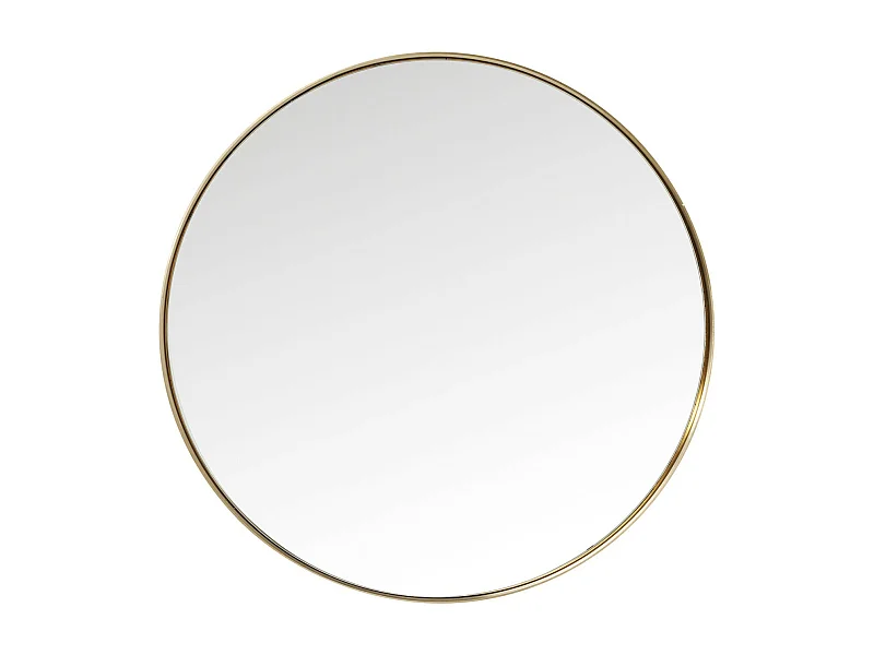 Spiegel Curve Round Brass Ø100cm
