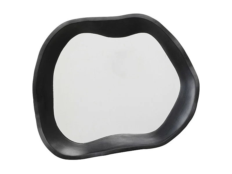 Miroir mural Dynamic noir 40x34cm