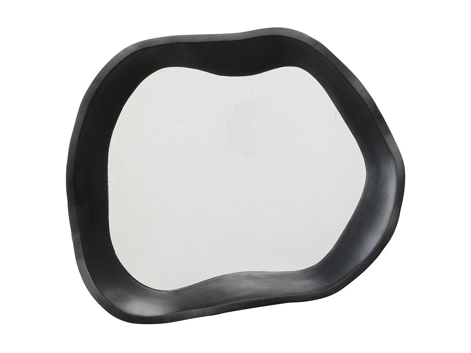 Miroir mural Dynamic noir 40x34cm