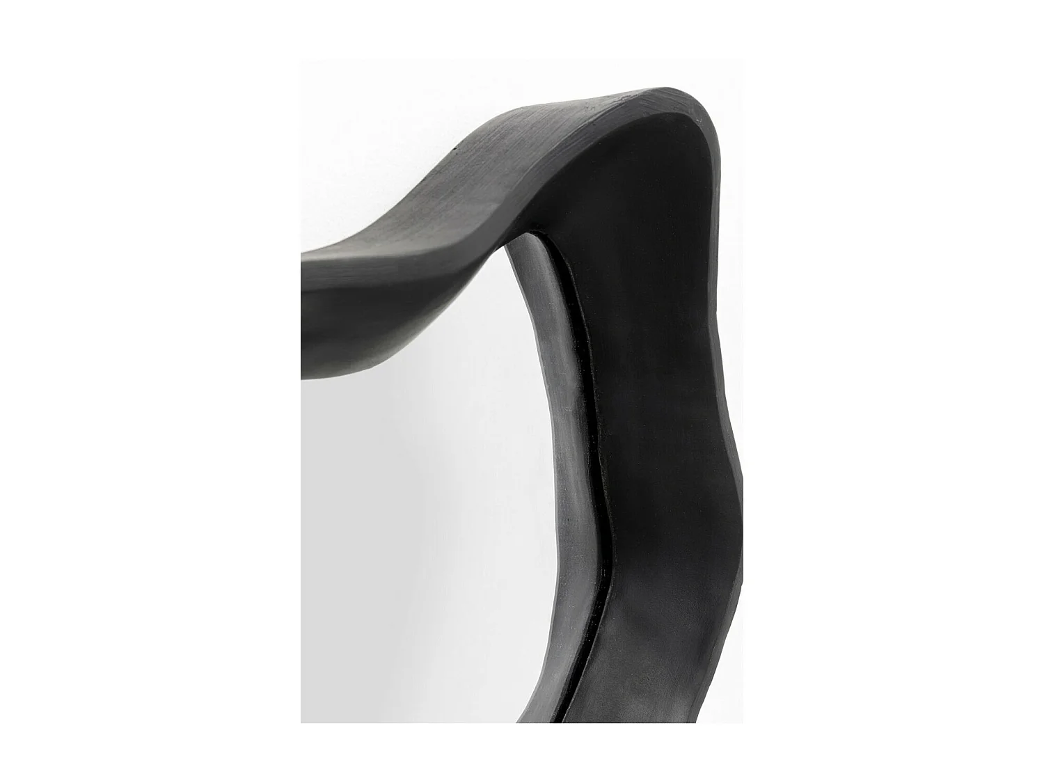 Miroir mural Dynamic noir 32x44cm