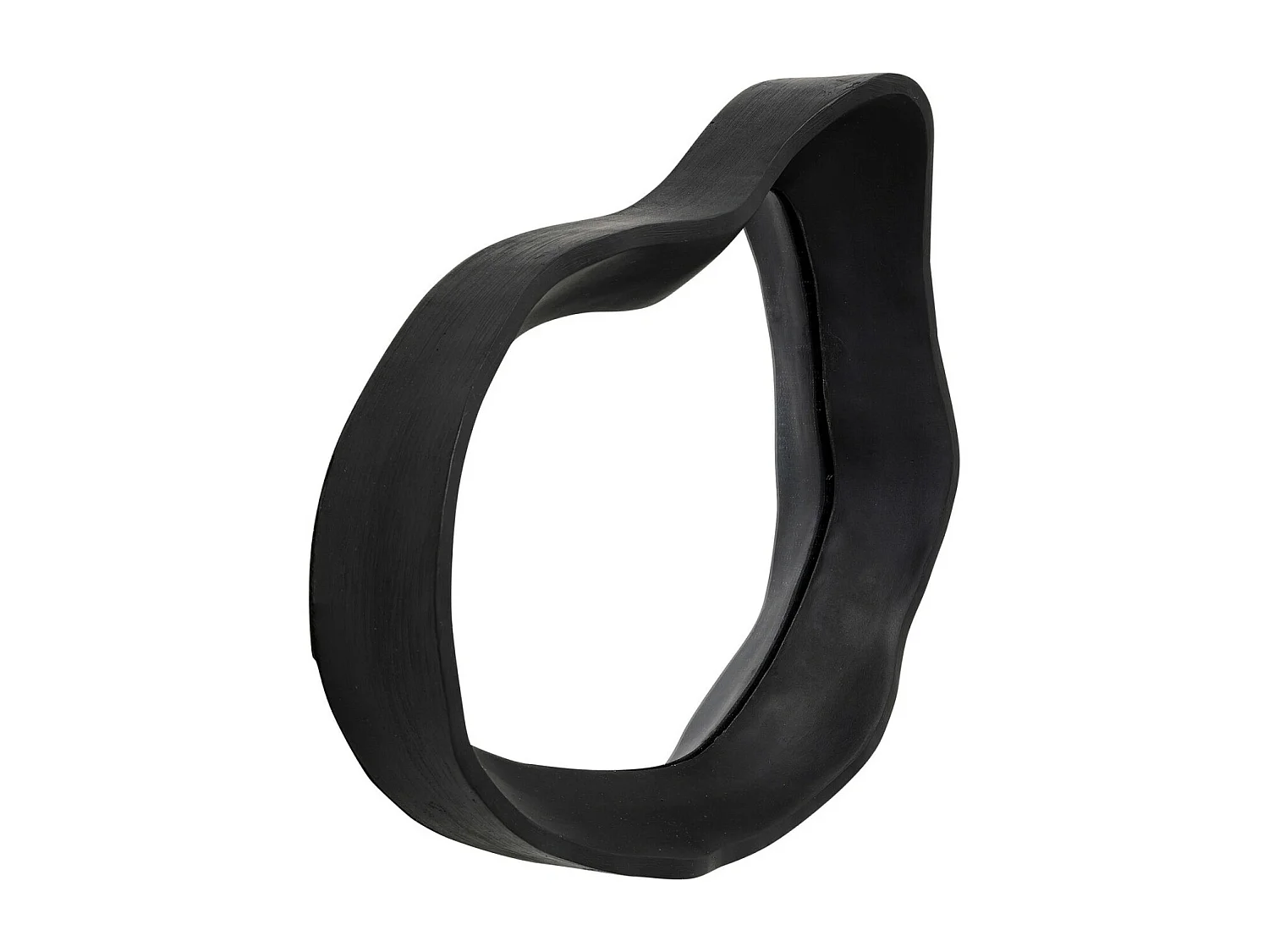 Miroir mural Dynamic noir 32x44cm