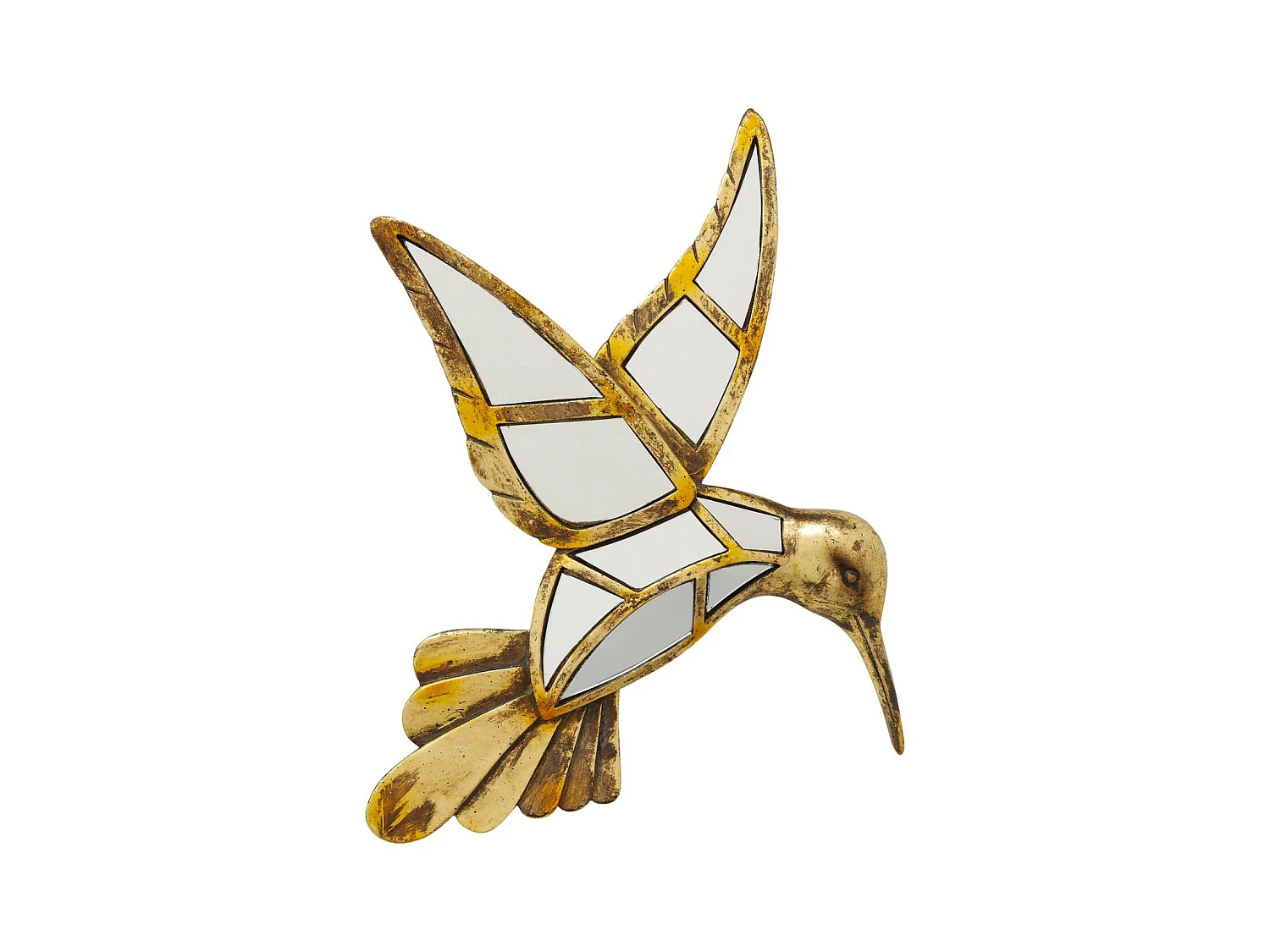 Wandschmuck Hummingbird Mirror 32cm