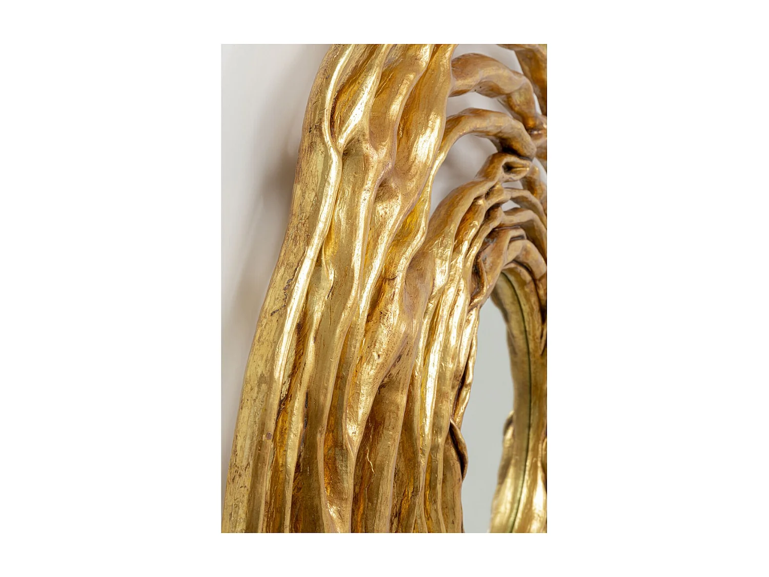 Wandspiegel Twiggy Gold Ø121cm