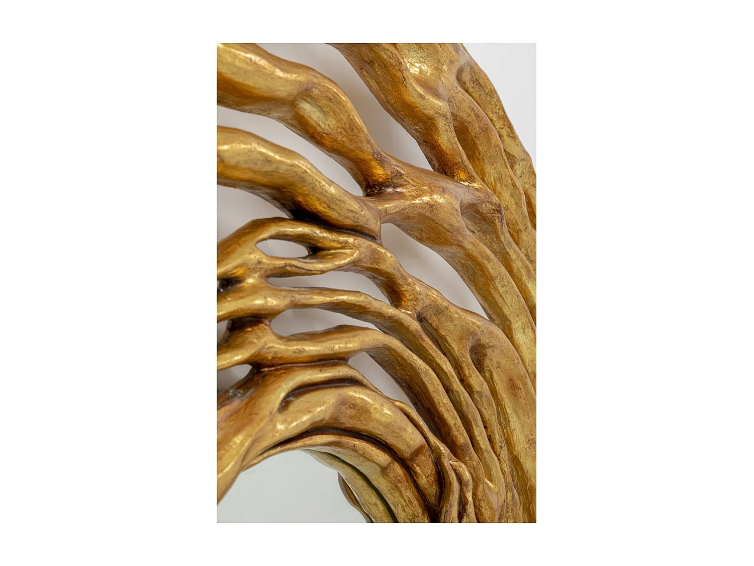 Wandspiegel Twiggy Gold Ø121cm