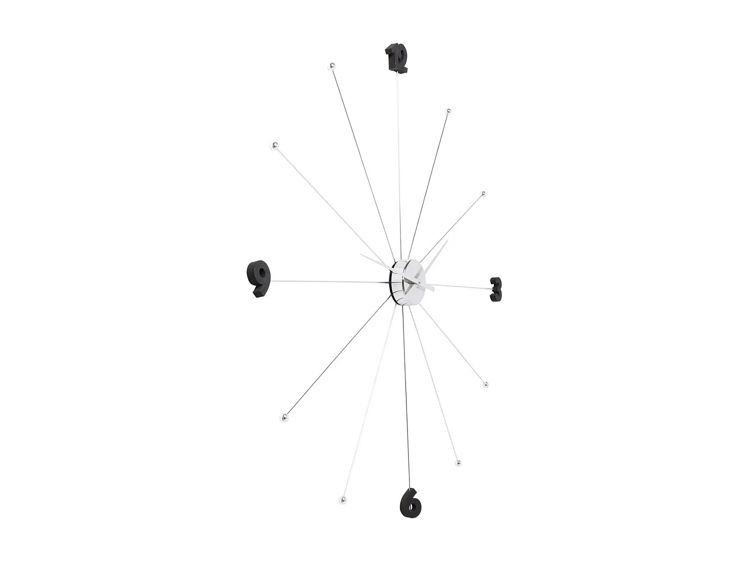 Wanduhr Like Umbrella Chrome