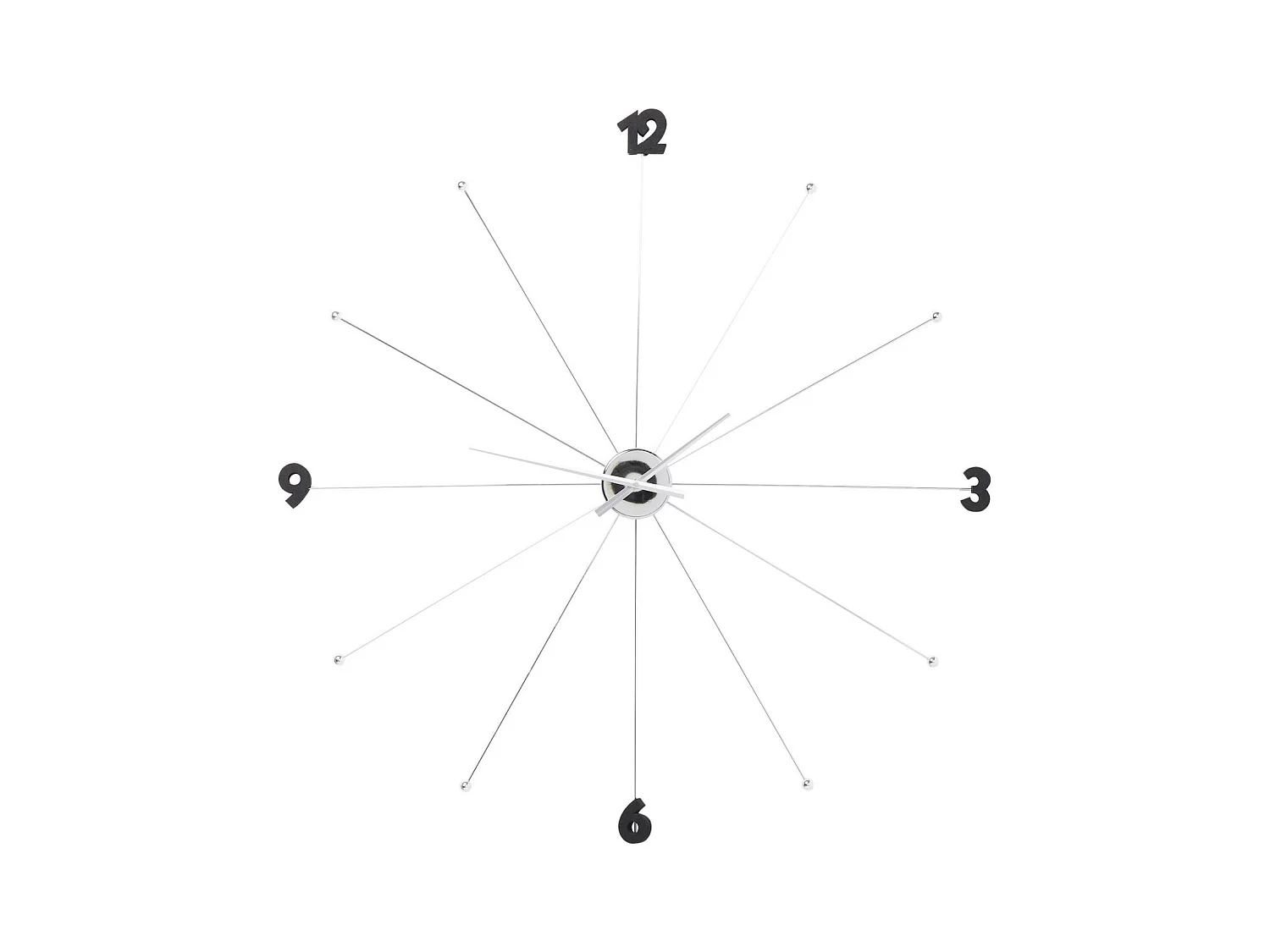 Orologio da parete Like Umbrella cromo