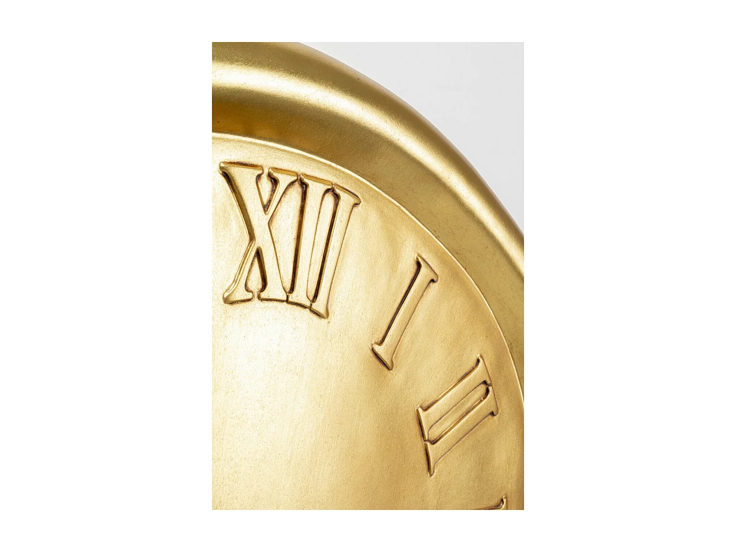 Horloge murale Big Drop doré 92x127cm