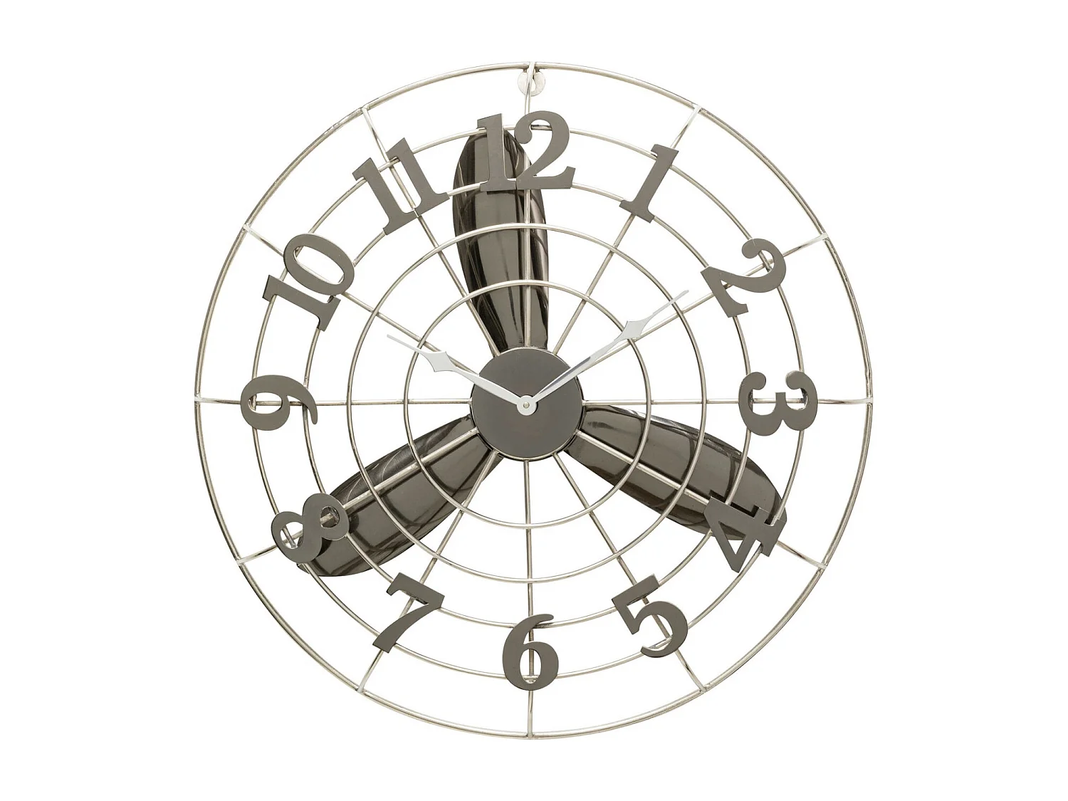 Horloge murale Fan Blade Ø61cm