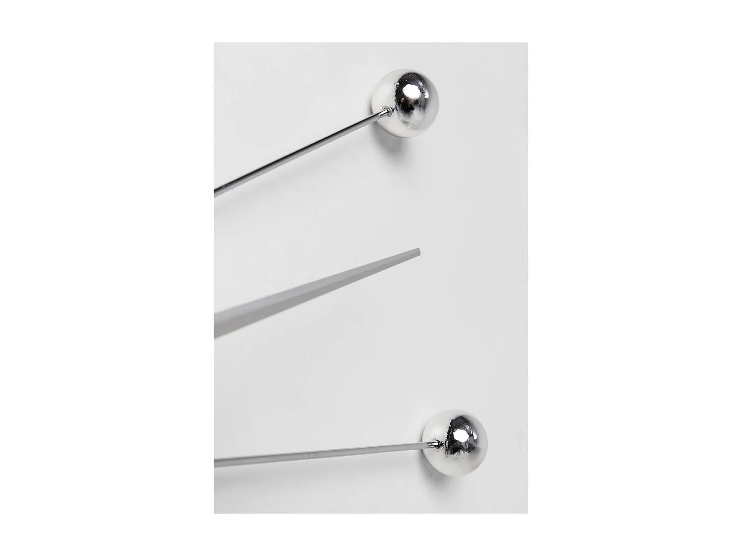 Wanduhr Like Umbrella Balls Chrome