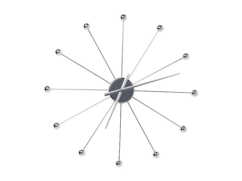 Wanduhr Like Umbrella Balls Chrome