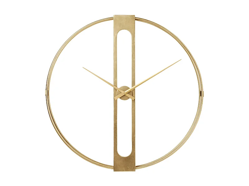Orologio da parete Clip oro Ø107cm