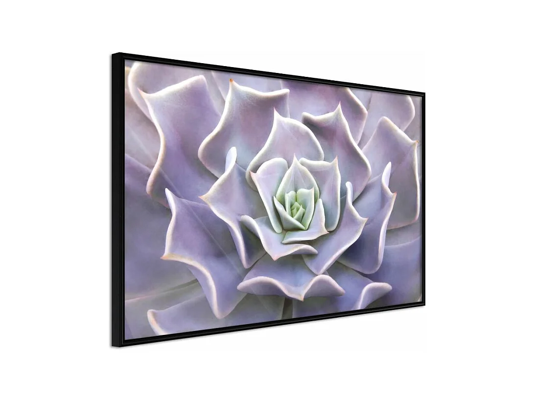 Affiche Murale Encadrée "Like a Flower" 90 x 60 cm Noir