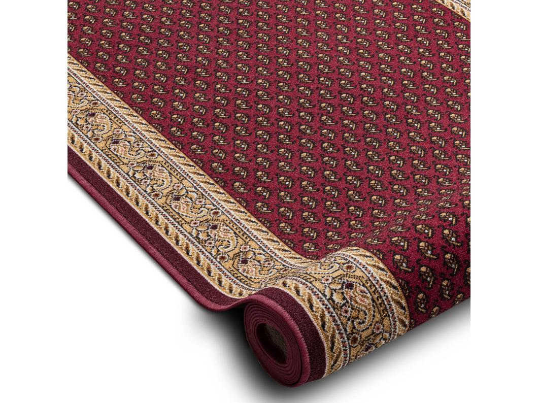 TAPIS DE COULOIR ANTIDÉRAPANT INCA bordeaux 80x400 cm