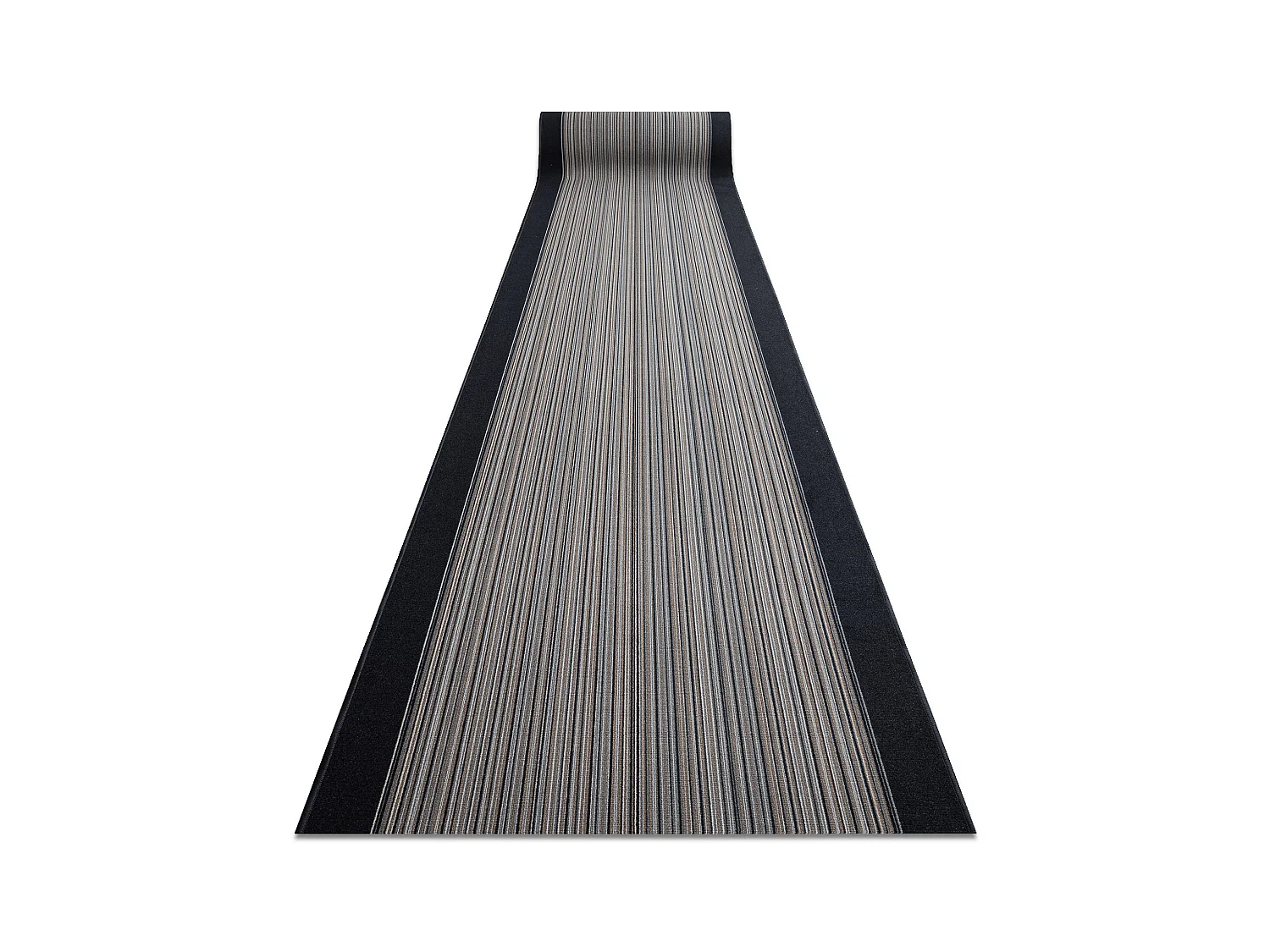 TAPIS DE COULOIR ANTIDÉRAPANT CARNABY gris 80x300 cm