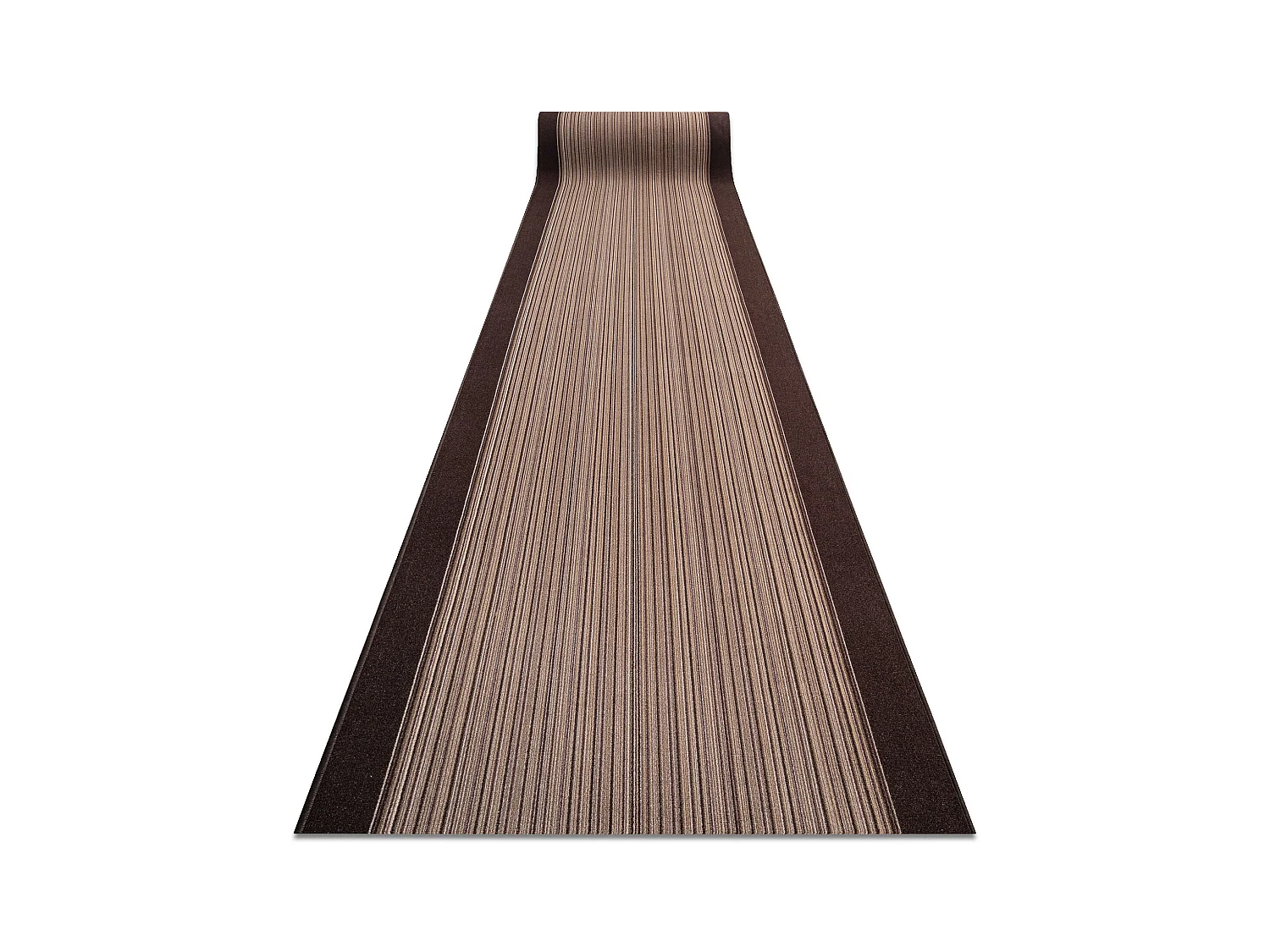 PASSATOIA GOMMATA CARNABY marrone 80x500 cm