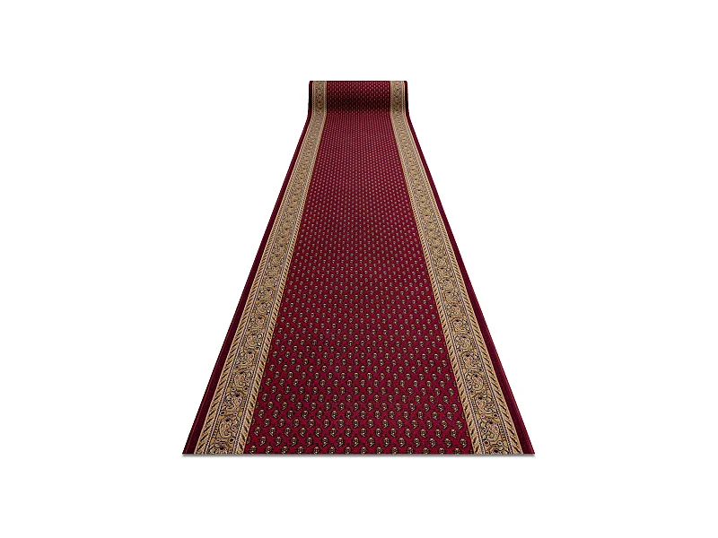 TAPIS DE COULOIR ANTIDÉRAPANT INCA bordeaux 100x950 cm