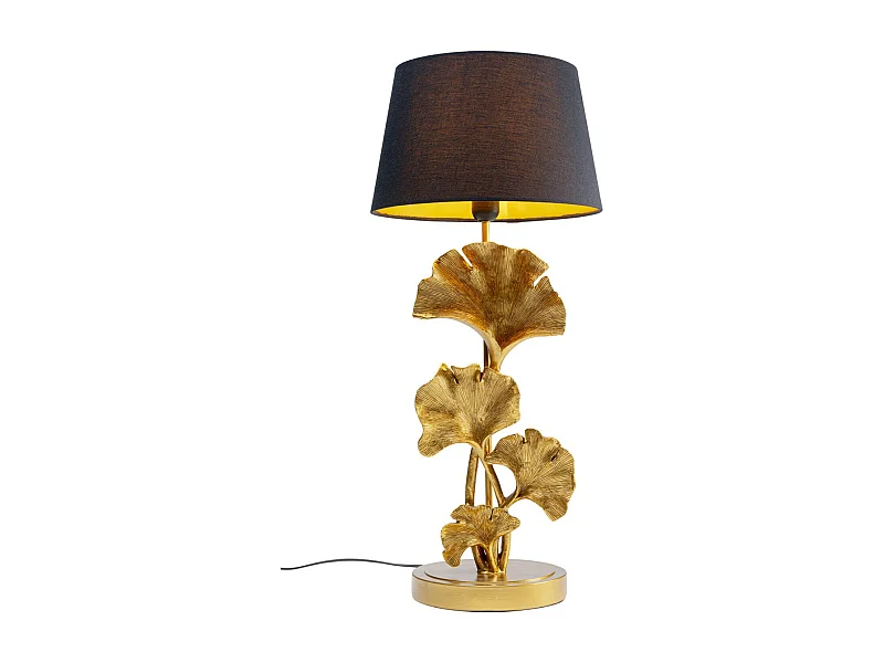 Lampada da tavolo Leaf oro 69cm