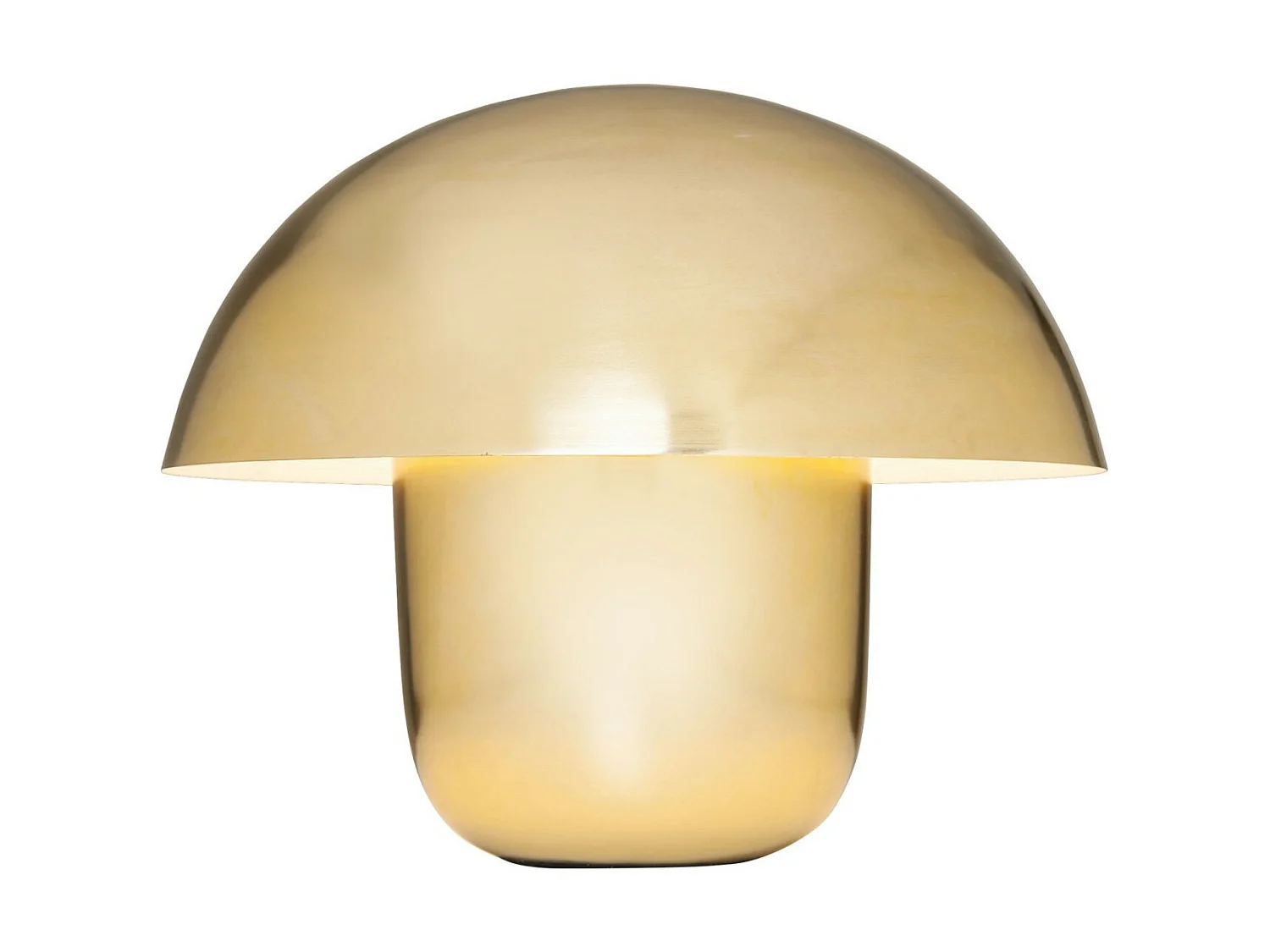 Lampada da tavolo Mushroom ottone