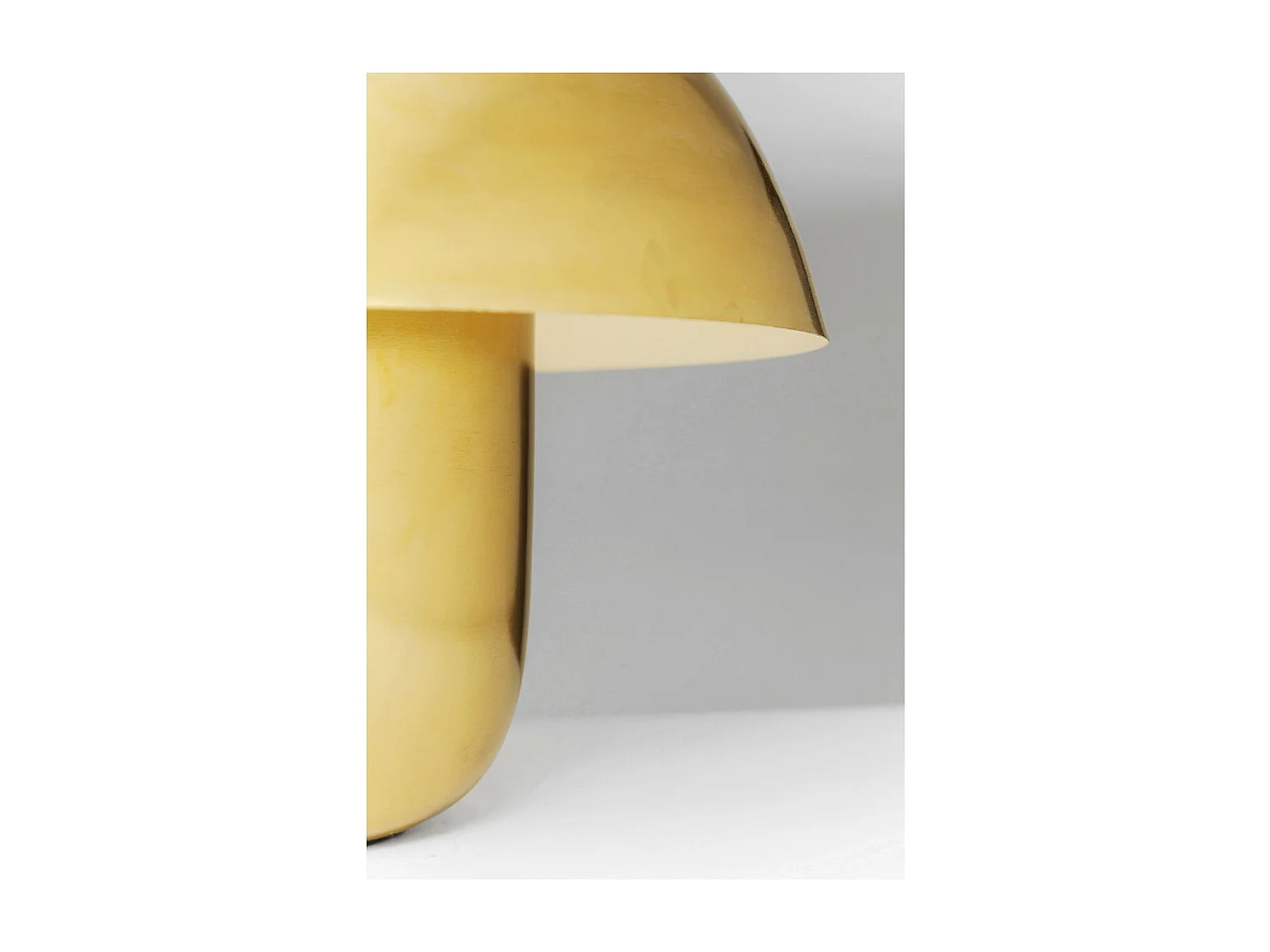 Lampada da tavolo Mushroom ottone