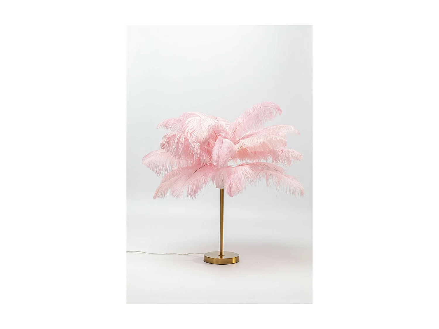 Tischleuchte Feather Palm Pink 60cm