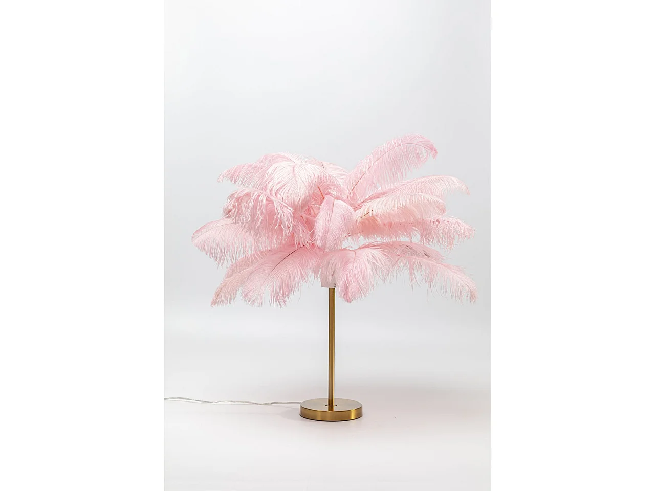 Tischleuchte Feather Palm Pink 60cm