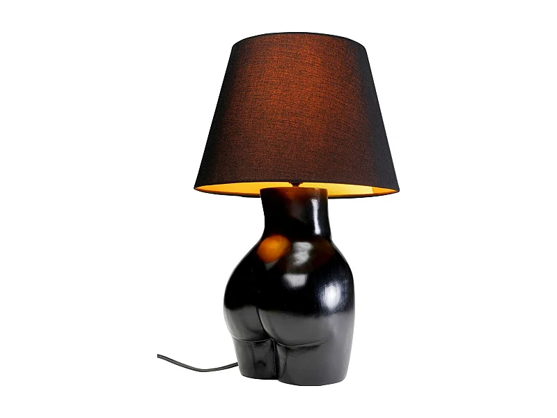 Lampada da tavolo Donna nero 48cm