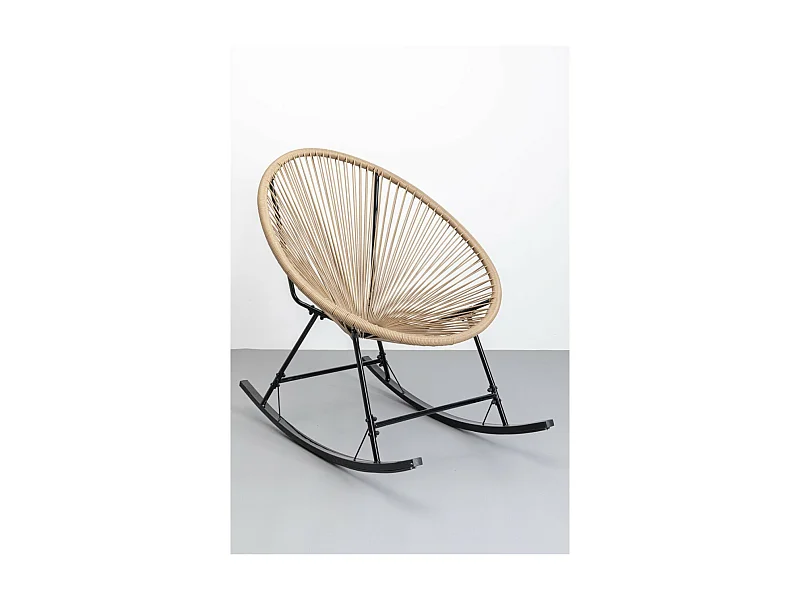 Chaise à bascule Acapulco nature