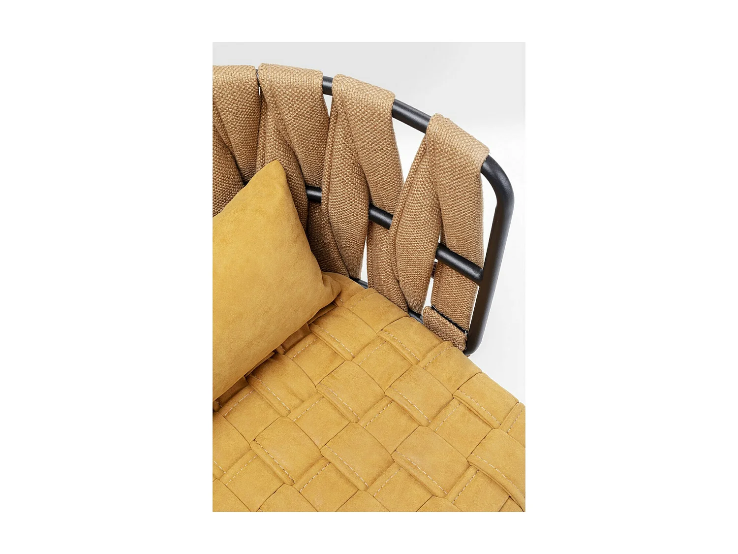 Armlehnstuhl Cheerio Gelb inkl. Kissen