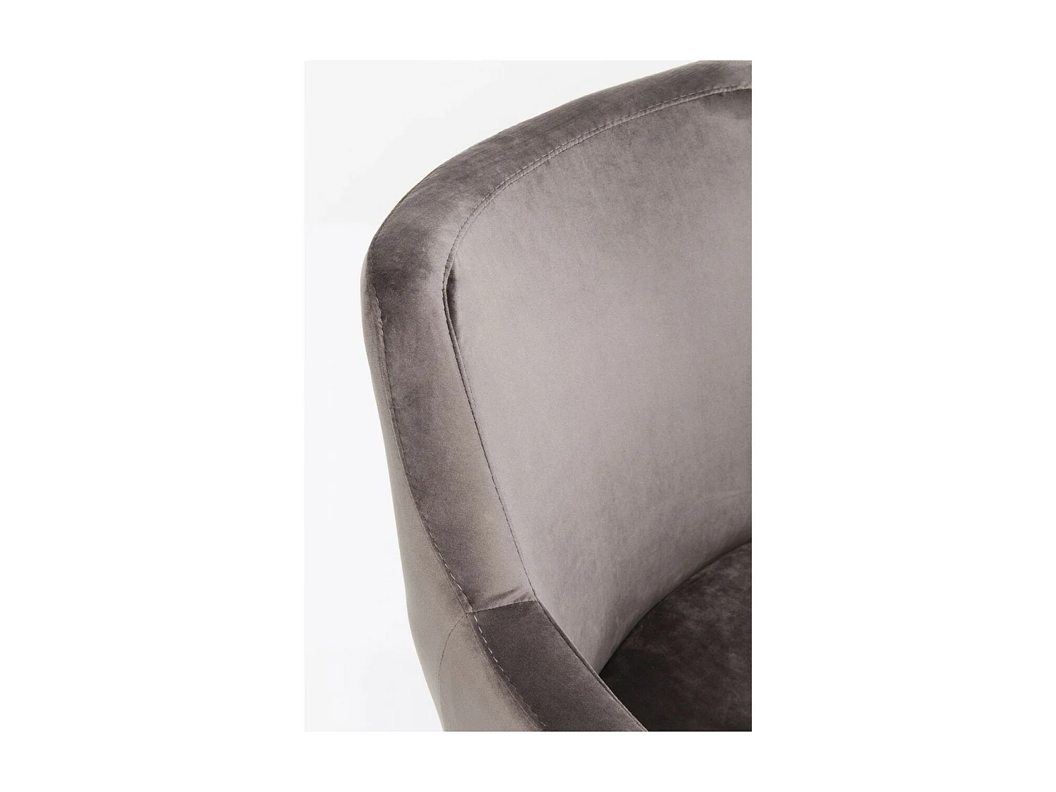 Chaise a. acc. Black Mode gris