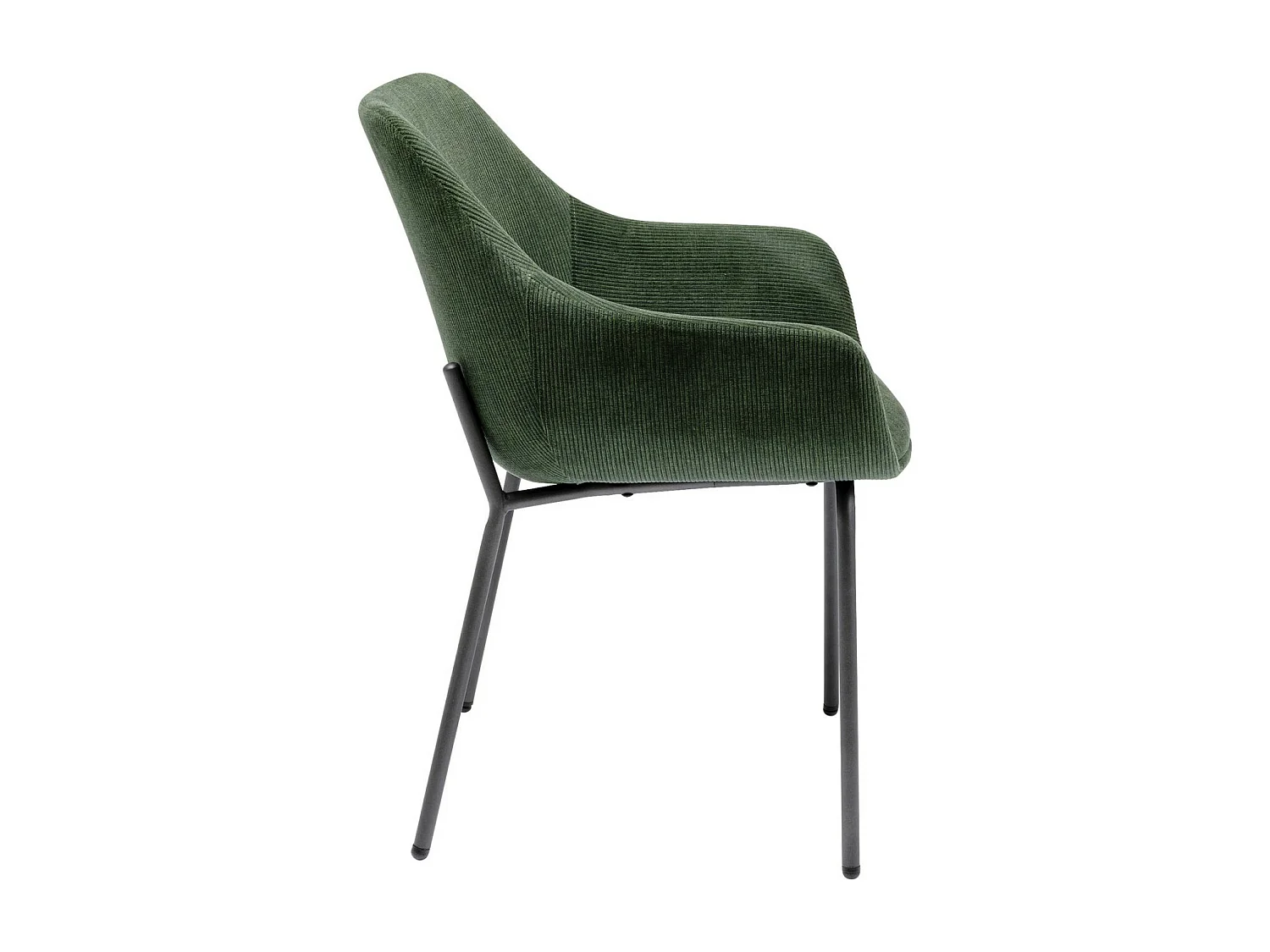 Sedia con braccioli Avignon verde