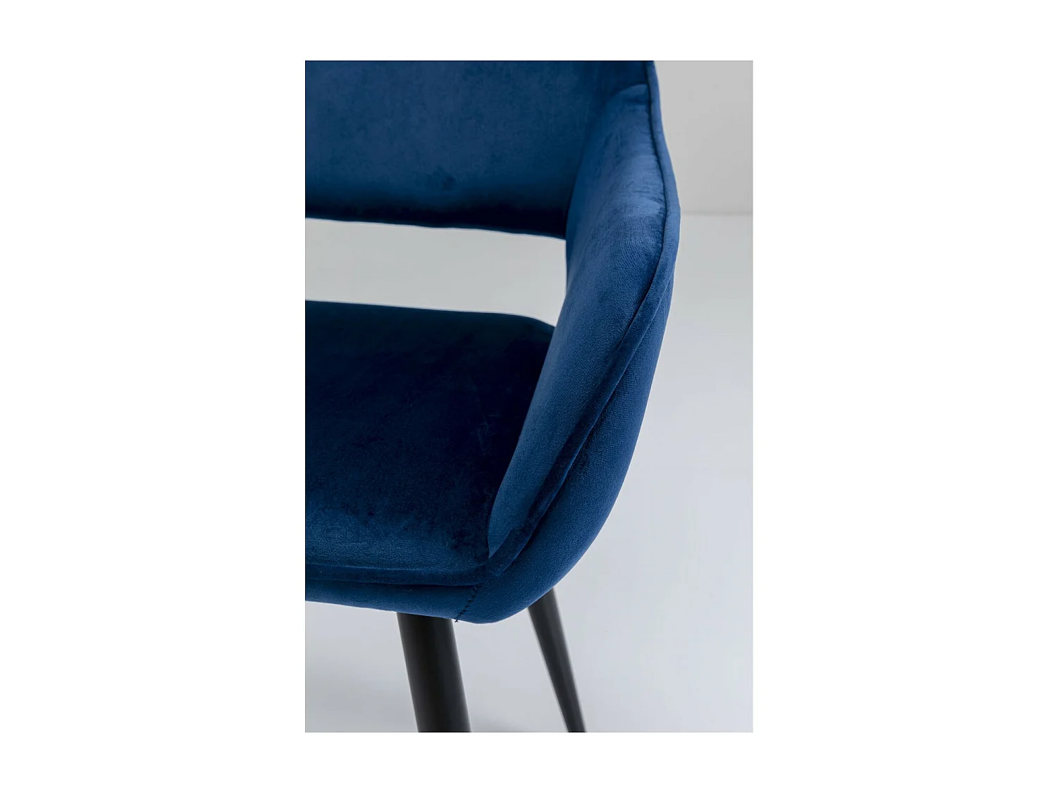 Chaise a. acc. San Francisco bleu