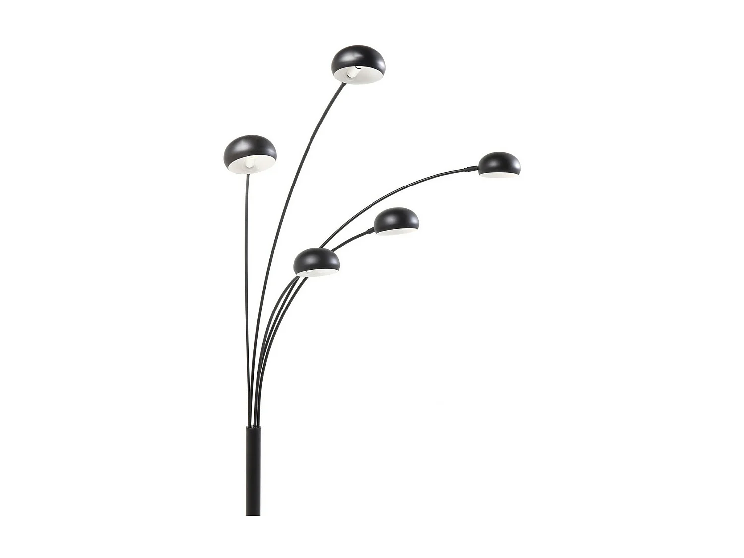 Lampadaire Five Fingers noir mat