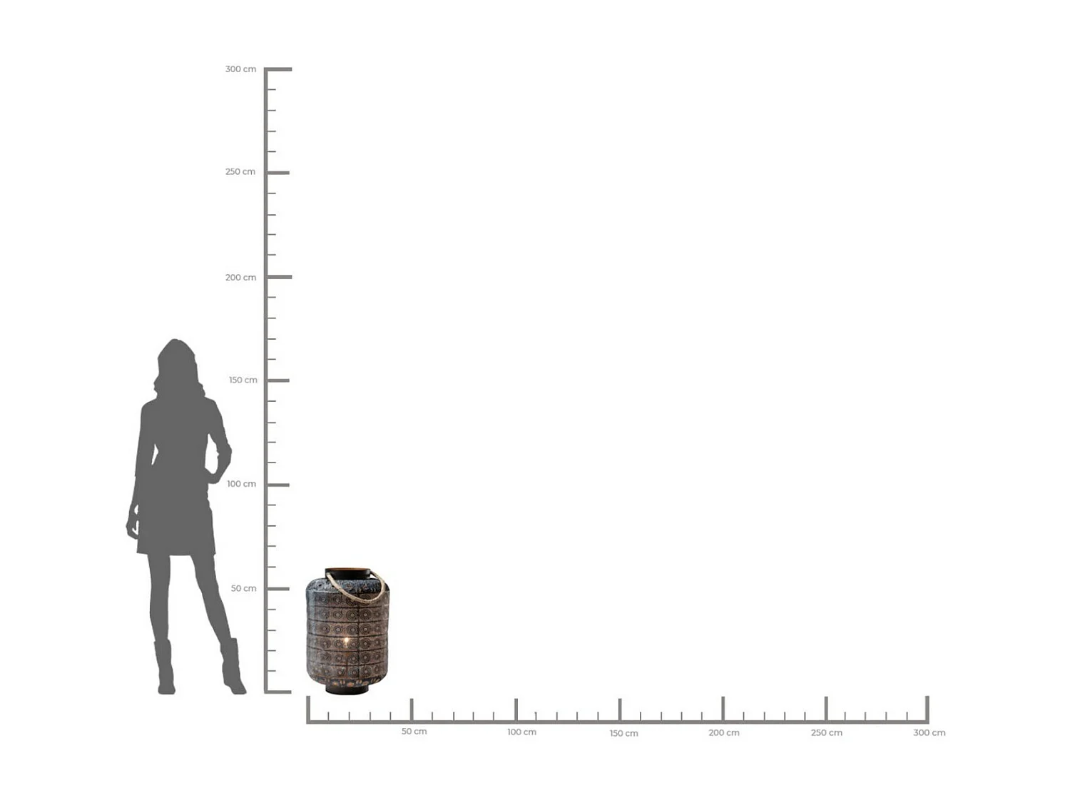 Bodenleuchte Sultans Home 58cm