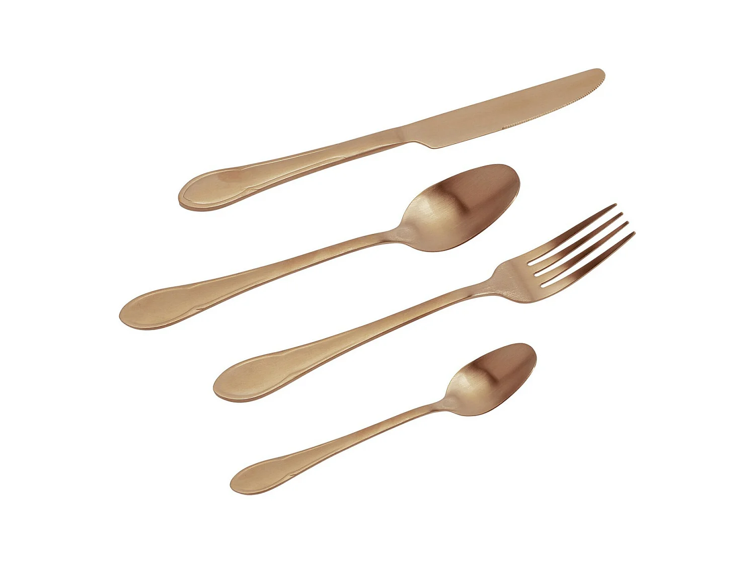 Couverts Cucina cuivre mat (16-pcs.)
