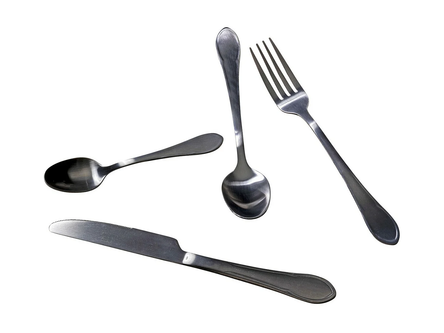 Posate  Cucina nero opaco (16-pz.)