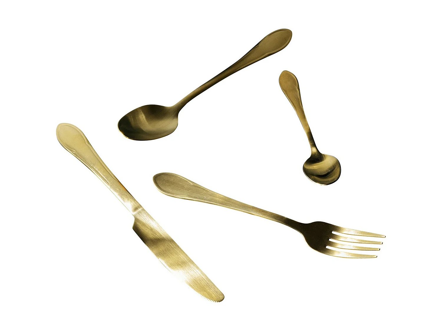 Posate  Cucina oro opaco (16-pz.)