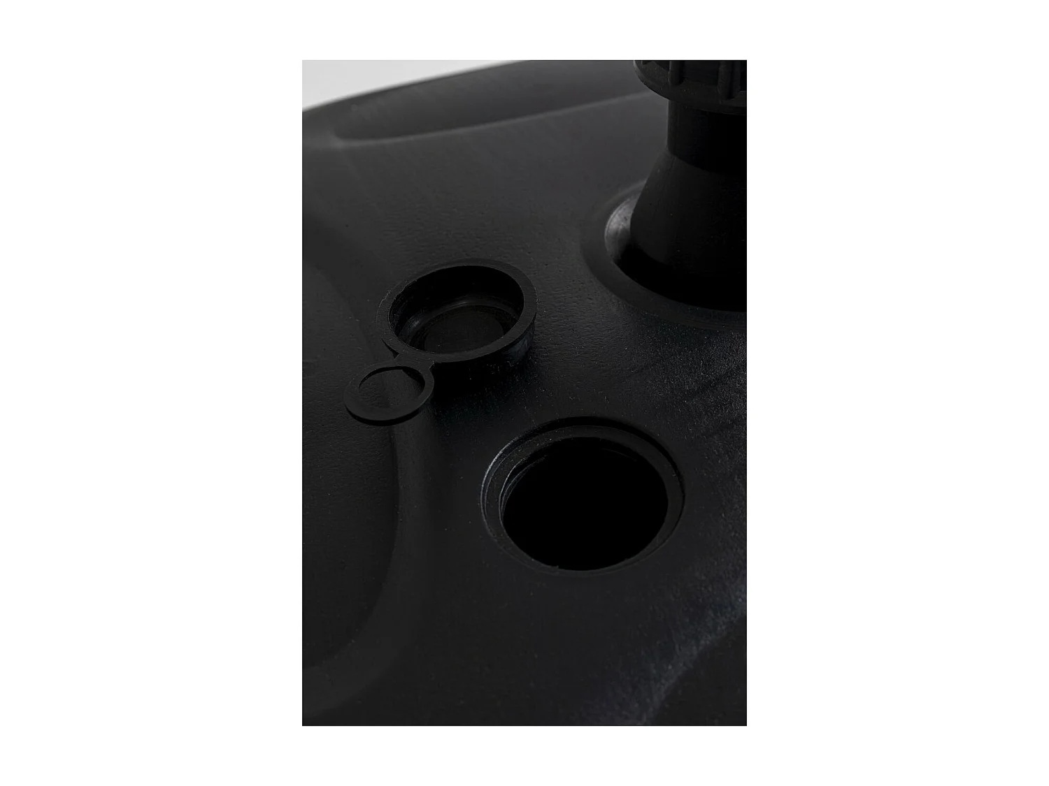 Pied de parasol Hawaii noir