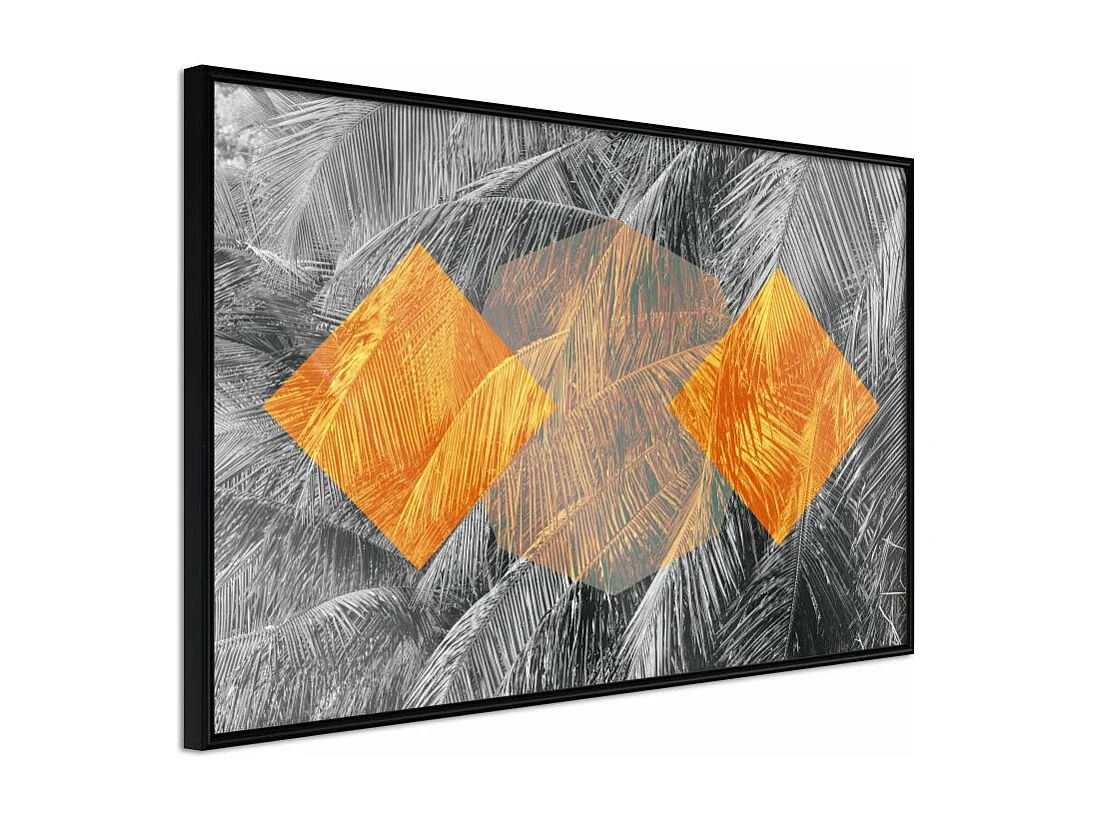 Affiche Murale Encadrée "Agent Orange" 45 x 30 cm Noir